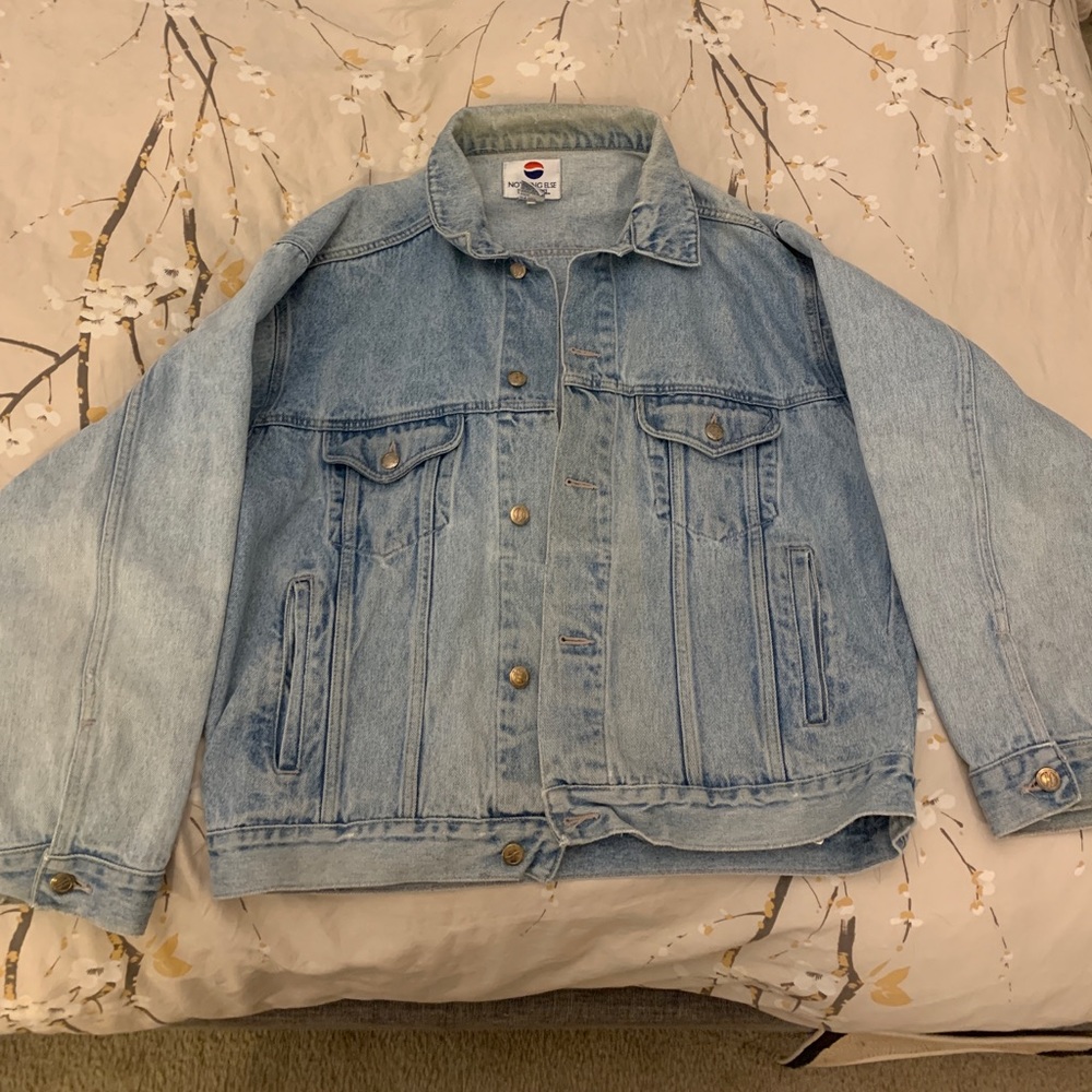 Vintage PEPSI denim jacket in large